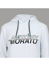 Men's Cotton Blend Logo Long Sleeve Hooded Sweatshirt TEE191 - IKALOOOK - BALAAN 4