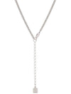 Gram Signature Bar Necklace Silver - BE/GINS - BALAAN 9