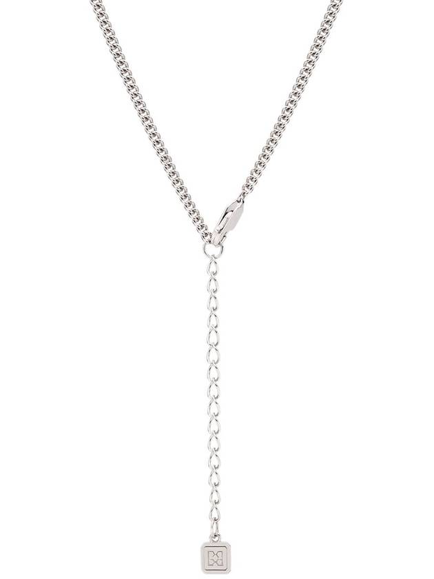 Gram Signature Bar Necklace Silver - BE/GINS - BALAAN 9