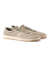 Downtown Nappa Leather Low Top Sneaker Chrome - PRADA - BALAAN 1