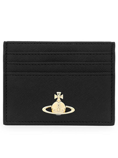 ORB Logo Cald Wallet Black - VIVIENNE WESTWOOD - BALAAN 2