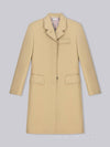 RWB Loop Tab High Armhole Mackintosh Single Coat Beige - THOM BROWNE - BALAAN 2