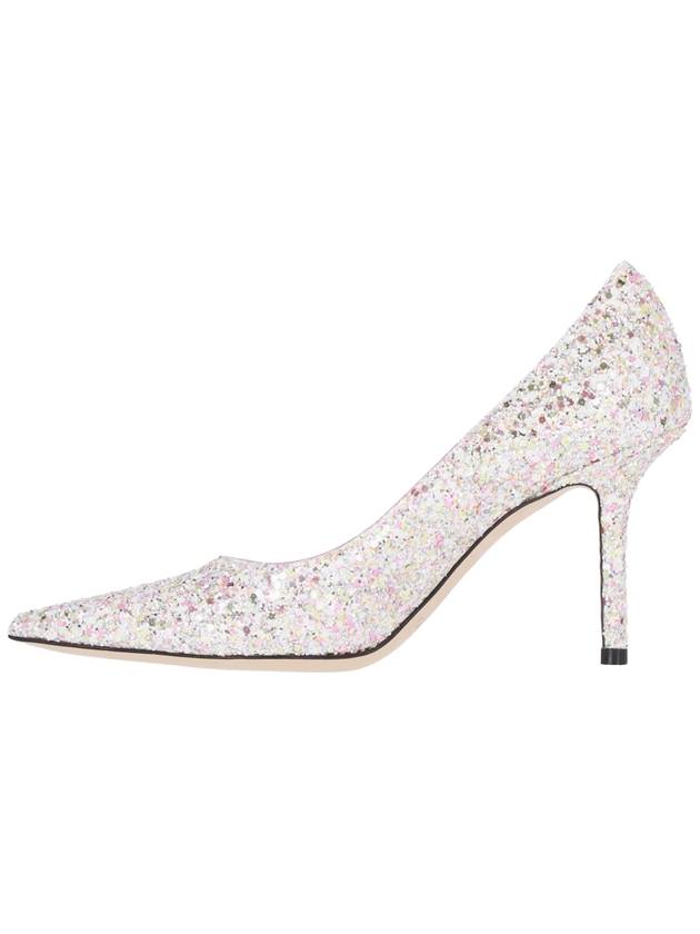 Love 85 Frosted Glitter Pumps Heel Candy Pink - JIMMY CHOO - BALAAN 4