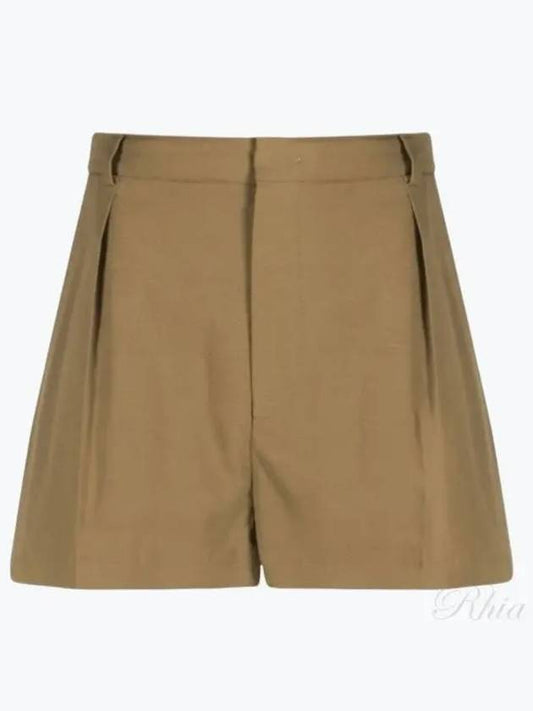 QUERO Pintuck Shorts 2321410231600 - MAX MARA - BALAAN 1