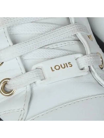 Monogram Canvas White Leather Stella Sneakers No 240 - LOUIS VUITTON - BALAAN 2