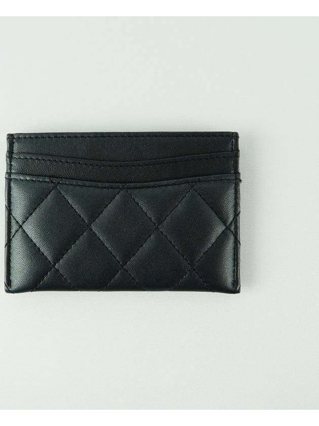 French origin classic card holder case wallet business black seal lambskin AP0213 - CHANEL - BALAAN 2