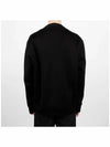 Logo Cotton Fleece Cardigan Black - PRADA - BALAAN 5