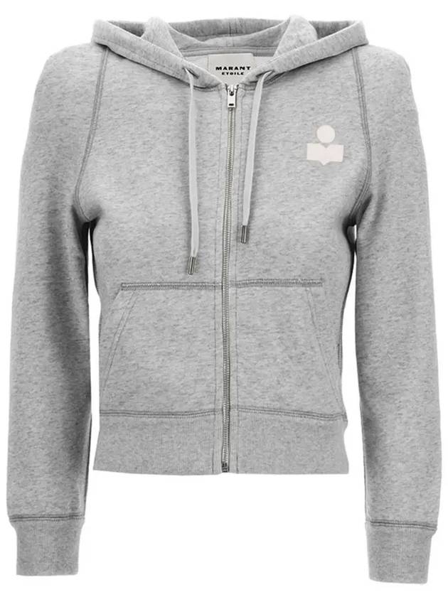 Penny Zip-Up Hoodie Grey - ISABEL MARANT - BALAAN 2