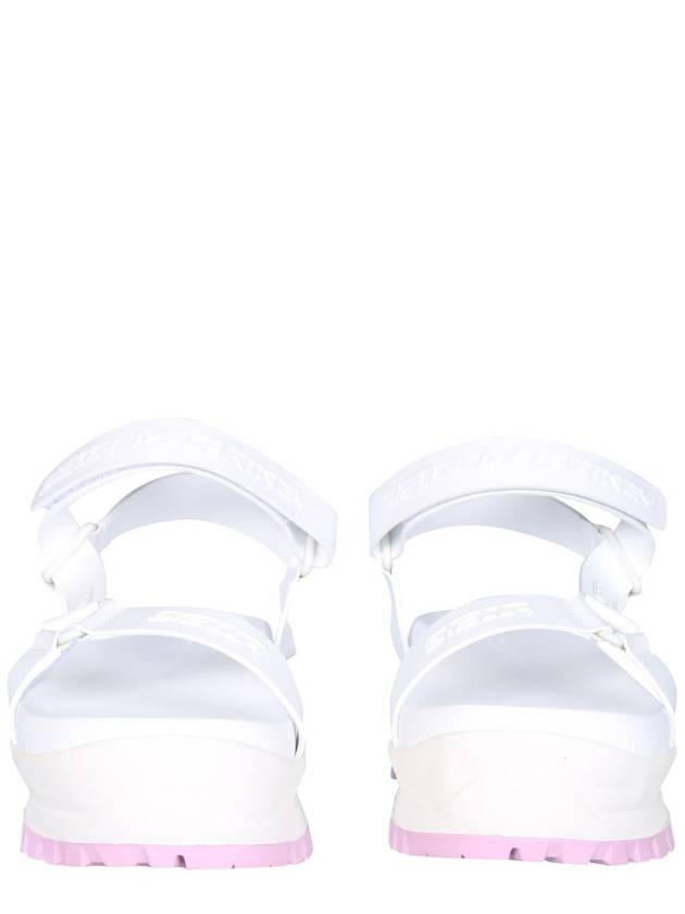 trace strap platform sandals pink white - STELLA MCCARTNEY - BALAAN 3