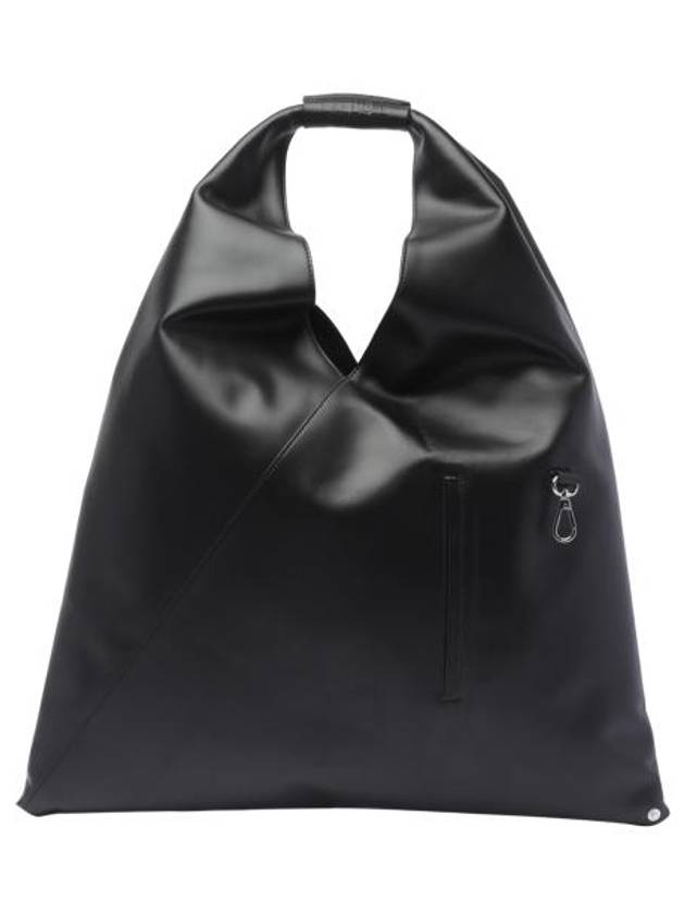 Japanese Medium Leather Tote Bag Black - MAISON MARGIELA - BALAAN 1