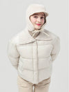 Women s Knit Collar Color Scheme Down Padded Ivory Jacket DO6242JP11 - DOYOUKNOWMC GOLF WEAR - BALAAN 3