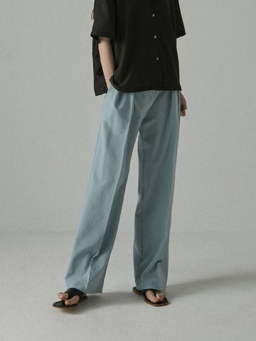 front pintuck slacks_MINT - ARIFF - BALAAN 1