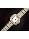 Santos Circular Women s Diamond Combi Watch - CARTIER - BALAAN 3