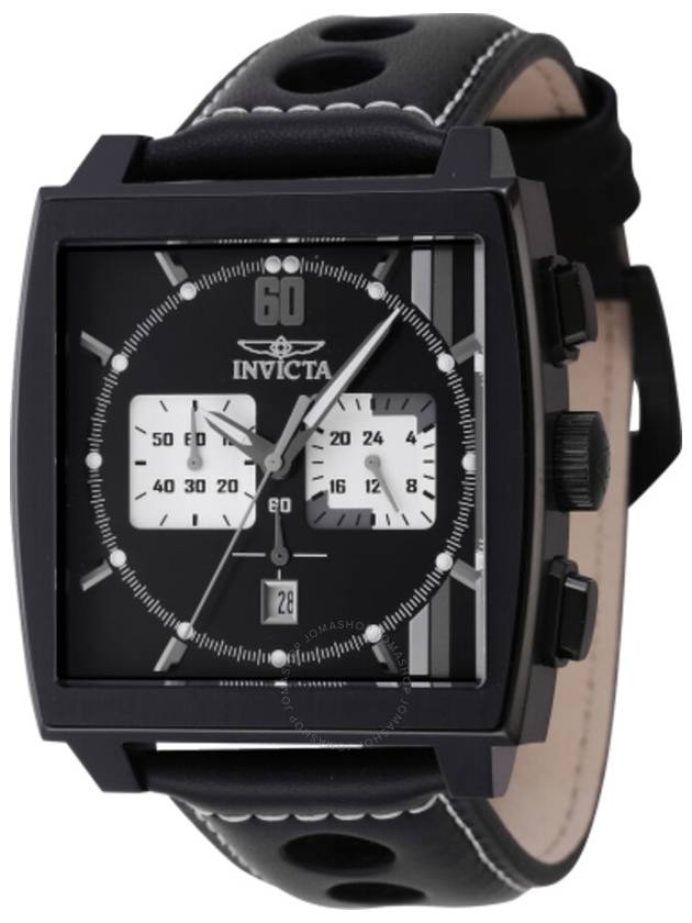 Invicta S1 Rally Chronograph GMT Quartz Black Dial Men's Watch 46853 - INVICTA - BALAAN 1