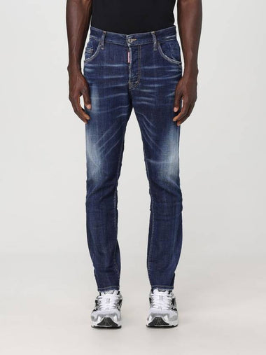 Jeans slim a 5 tasche effetto vissuto Dsquared2 - DSQUARED2 - BALAAN 1