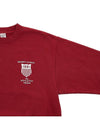 Athletic team sweatshirt ATHLETIC TEAM CREWNECK RUBY WHITE - SPORTY & RICH - BALAAN 5