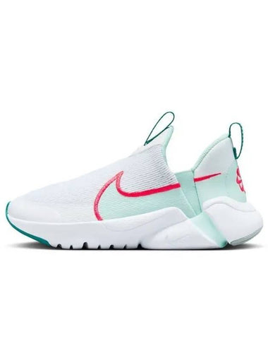 Kids Flex Plus 2 Low Top Sneakers Jade Ice White - NIKE - BALAAN 1