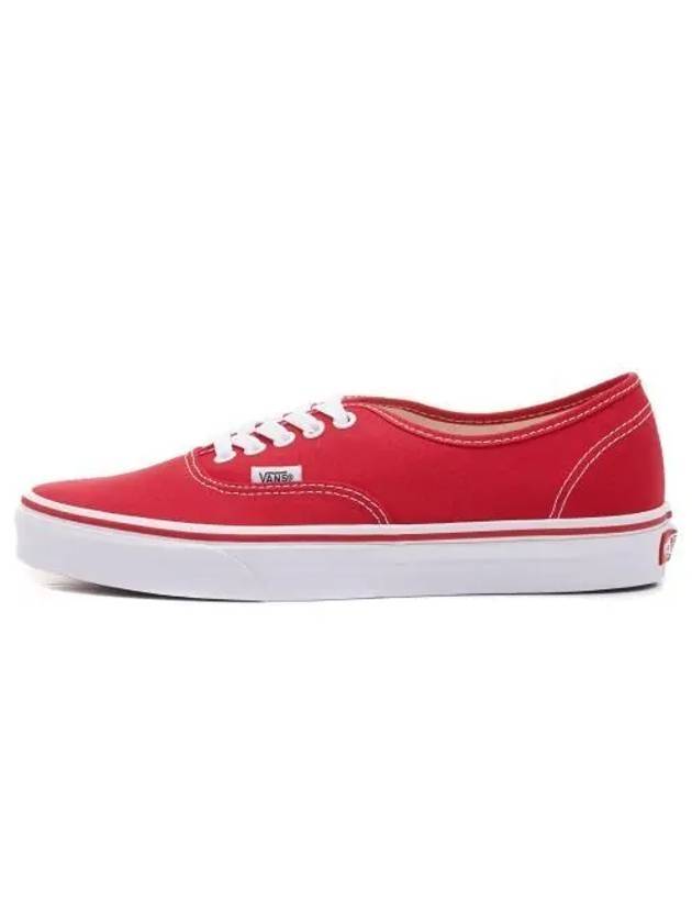 Authentic Low Top Sneakers Red - VANS - BALAAN 1