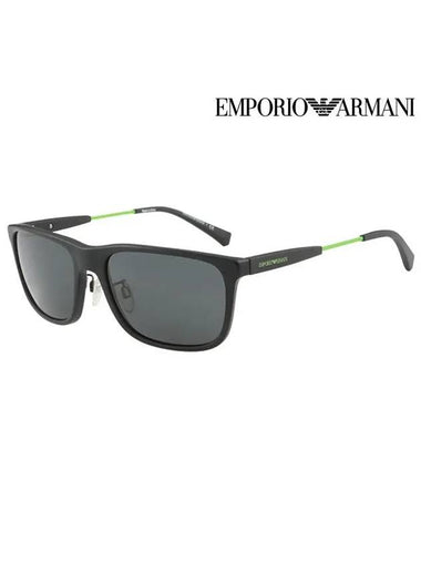 Sunglasses EA4151F 5042 87 Square Men Women - EMPORIO ARMANI - BALAAN 1