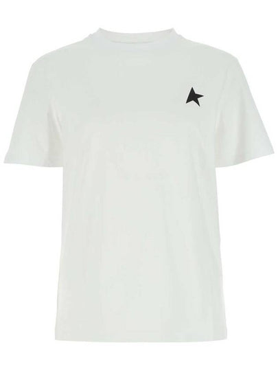 Black Star Collection Short Sleeve T-Shirt White - GOLDEN GOOSE - BALAAN 2