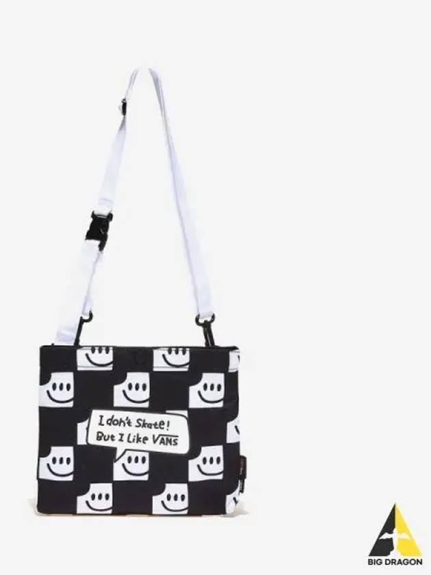 Run crossbody bag SMILEY CHECKERBOARD - VANS - BALAAN 1