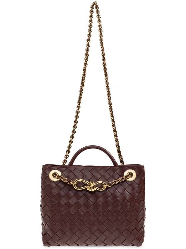 Andiamo Chain Small Tote Bag Madder Brown - BOTTEGA VENETA - BALAAN 2