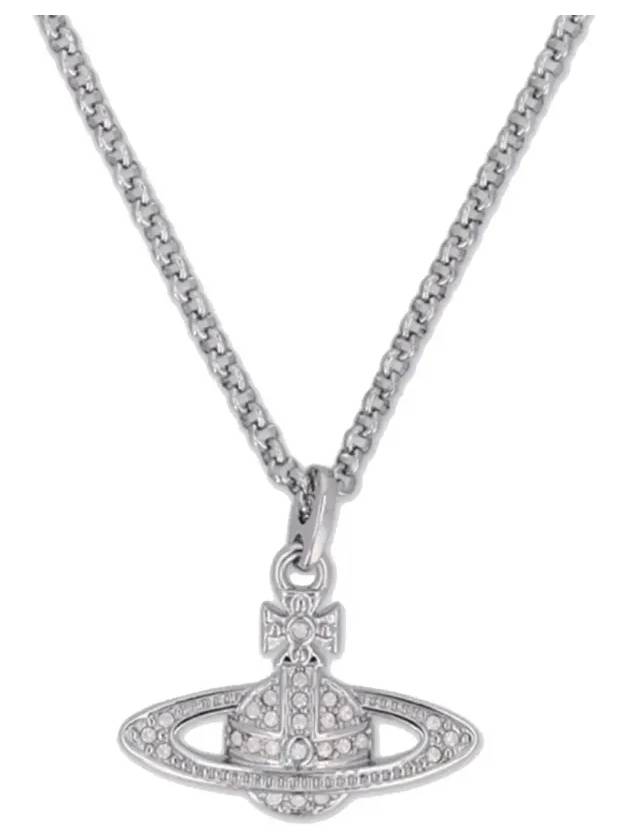 Mini Bas Relief Pendant Necklace Silver - VIVIENNE WESTWOOD - BALAAN 3