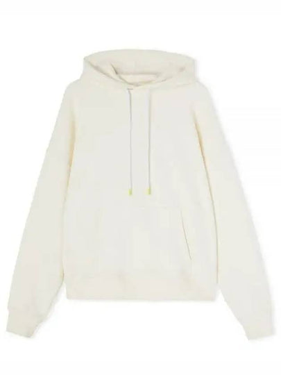 Maxi Graphic Patch Cotton Hoodie Ivory - MSGM - BALAAN 2