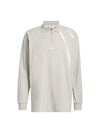 Rugby Long Sleeve Polo Shirt Grey - ADIDAS - BALAAN 1