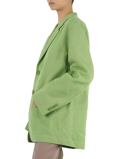 Petar Petrov Ladies Green Issa Single-Breasted Oversized Jacket, Brand Size 38 (US Size 4) - PETAR PETROV - BALAAN 2