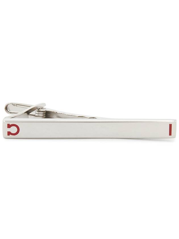 Men's Gancini Tie Pin Silver - SALVATORE FERRAGAMO - BALAAN 4