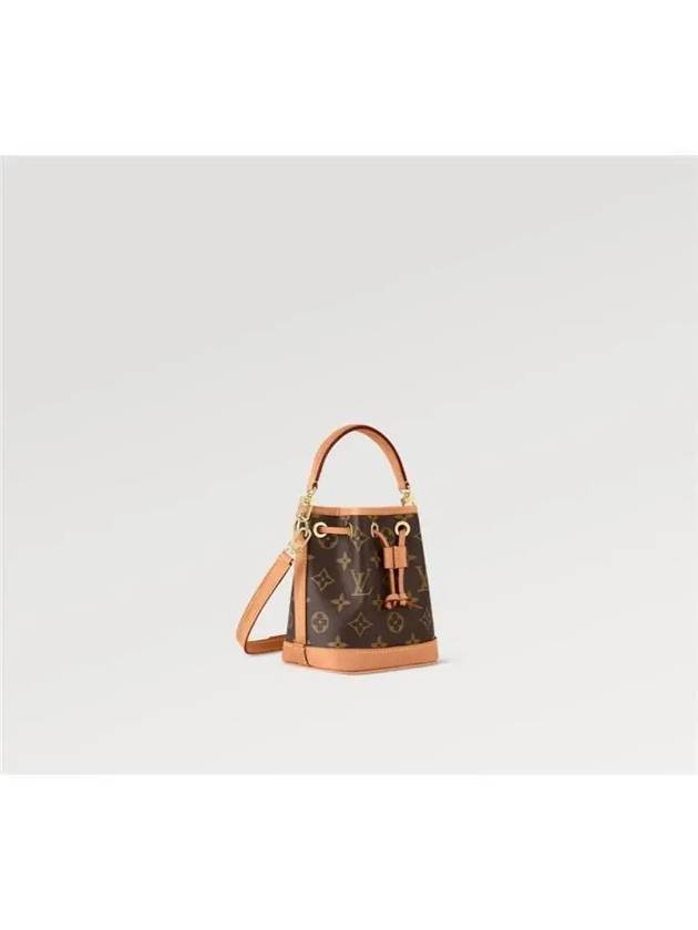 Nano Noe Monogram Bucket Bag Brown - LOUIS VUITTON - BALAAN 4