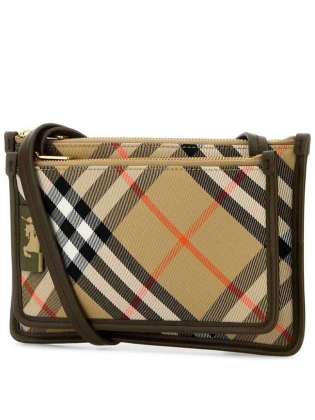 Check Cross Bag Beige - BURBERRY - BALAAN 4