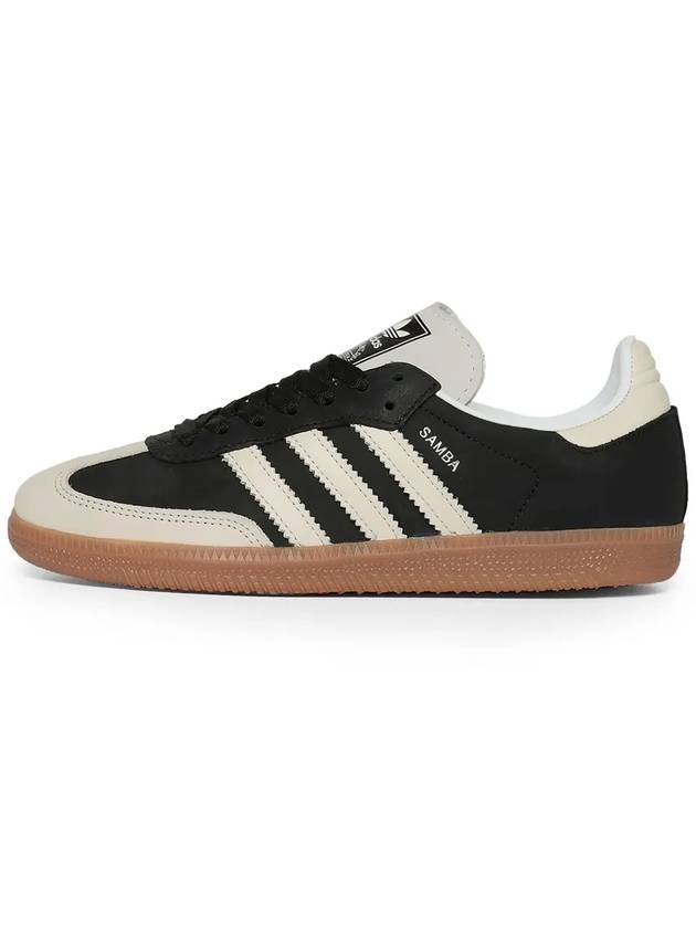 Samba OG Low Top Sneakers Black Wonder White - ADIDAS - BALAAN 8