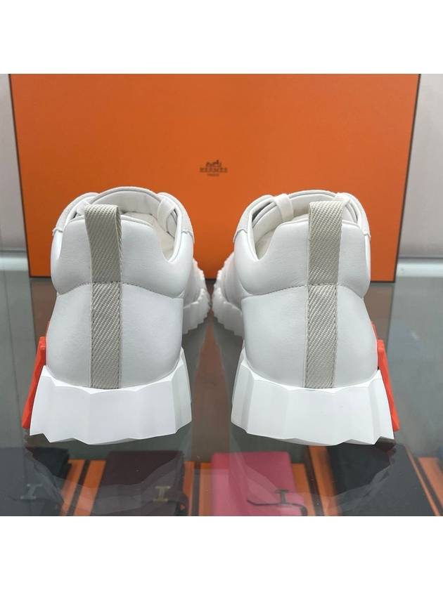 Bouncing Low Top Sneakers Blanc - HERMES - BALAAN 5