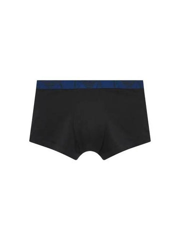 UNDERWEAR Men s Eagle Logo Banding Stretch Drawn Black 270690 - EMPORIO ARMANI - BALAAN 1