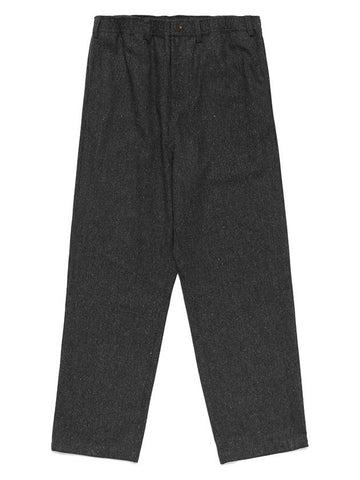 Health Seekers Golfers Wool Check Trousers BLACK - MALBON GOLF - BALAAN 1