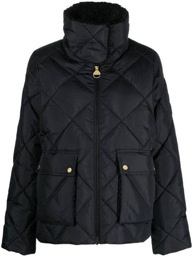 Norton Quilting Padding Jacket Black - BARBOUR - BALAAN 1