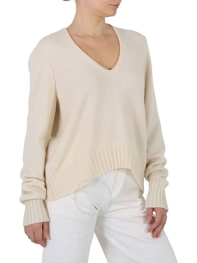 Petar Petrov Ladies Ivory Egor Cashmere Jumper, Brand Size 40 (US Size 6) - PETAR PETROV - BALAAN 2