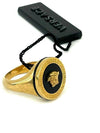 Medusa Logo Ring DG57285 - VERSACE - BALAAN 3