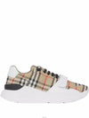 Vintage Check Suede Leather Sneakers Archive Beige - BURBERRY - BALAAN 2