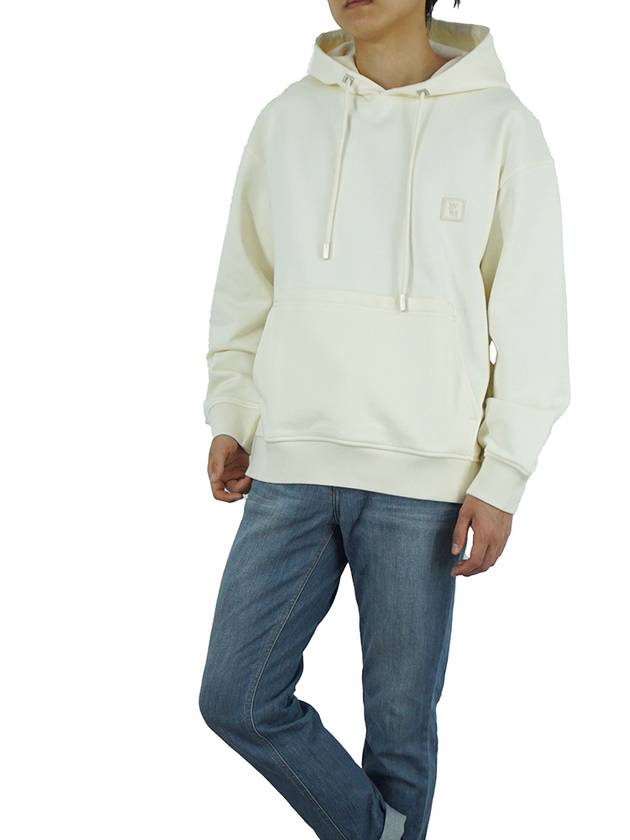 Swaying Flower Back Logo Hoodie Ivory - WOOYOUNGMI - BALAAN 4