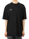 Inside Out Logo Short Sleeve T-Shirt Black - VETEMENTS - BALAAN 2