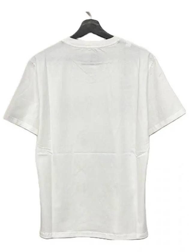 0712 2039 1001 Logo Short Sleeve T Shirt White Moschino - MOSCHINO - BALAAN 3