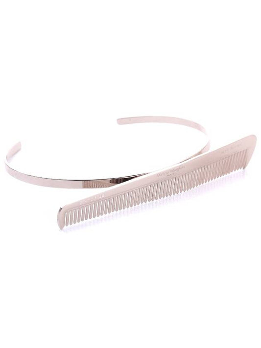 Margiela Brass choker with decorative hair comb - MAISON MARGIELA - BALAAN 2