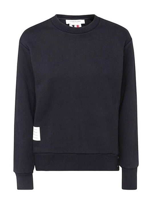 Center Back RWB Stripe Classic Loopback Crewneck Sweatshirt Navy - THOM BROWNE - BALAAN 2