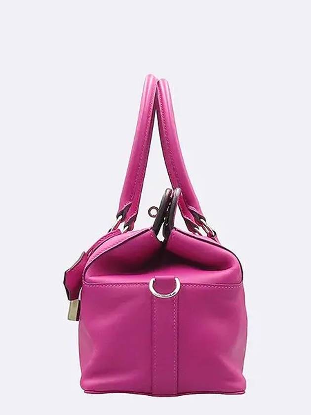 Purple color toolbox 20 tote bag shoulder strap 2 WAY - HERMES - BALAAN 3