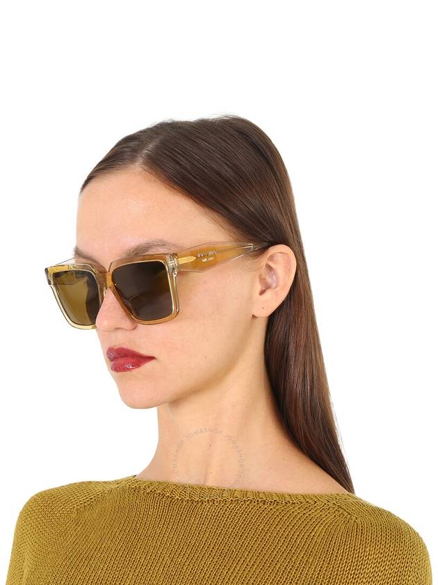 oversized frame sunglasses 0PR 24ZS 14I01T56 B0110820404 - PRADA - BALAAN 3