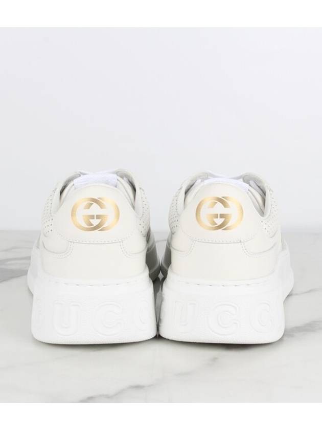 GG emboss sneakers white 9 280 - GUCCI - BALAAN 4