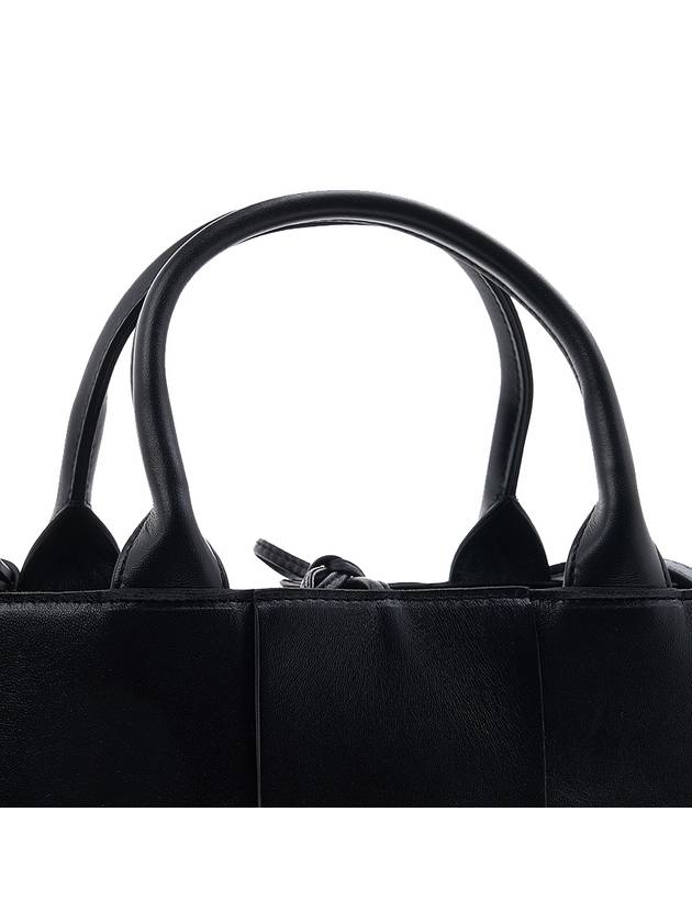 Arco Mini Tote Bag Black - BOTTEGA VENETA - BALAAN 8